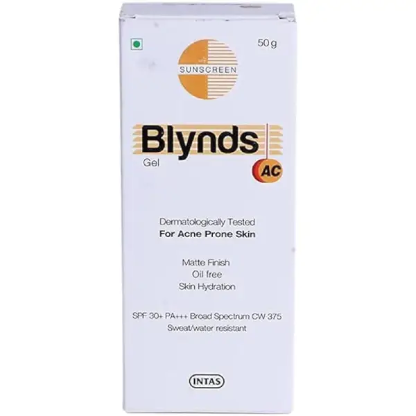 Blynds AC Gel SPF 30+ PA+++ for Skin Hydration | For Acne-Prone Skin